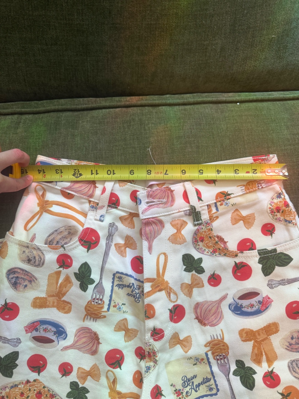 Robyn Jeans Womens Italian Summer Food Buon Appetito Print | Lisa Says Gah - Picture 5 of 7